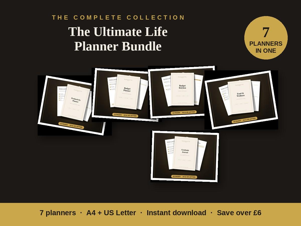 The Ultimate Life Planner Bundle